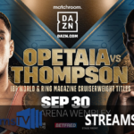 Opetaia vs Thompson live